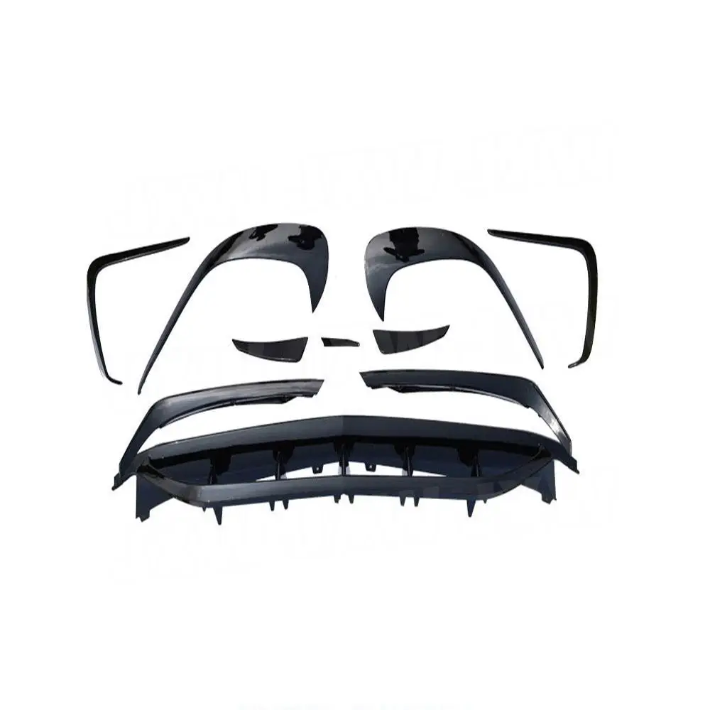 8 шт./10 шт. передние разветвители губ для Benz A класса W176 A200 A250 A45 AMG облицовка