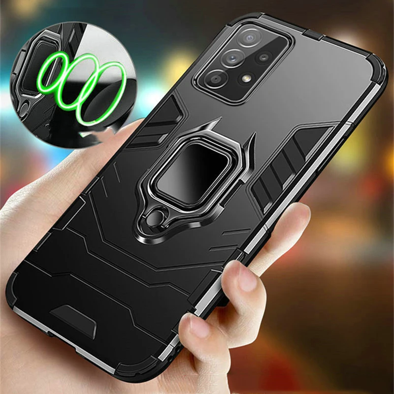

KEYSION Shockproof Armor Case for Samsung Galaxy A53 A73 A33 5G Case Hard PC Soft TPU Hybrid Back Cover For Galaxy A23 A13 4G