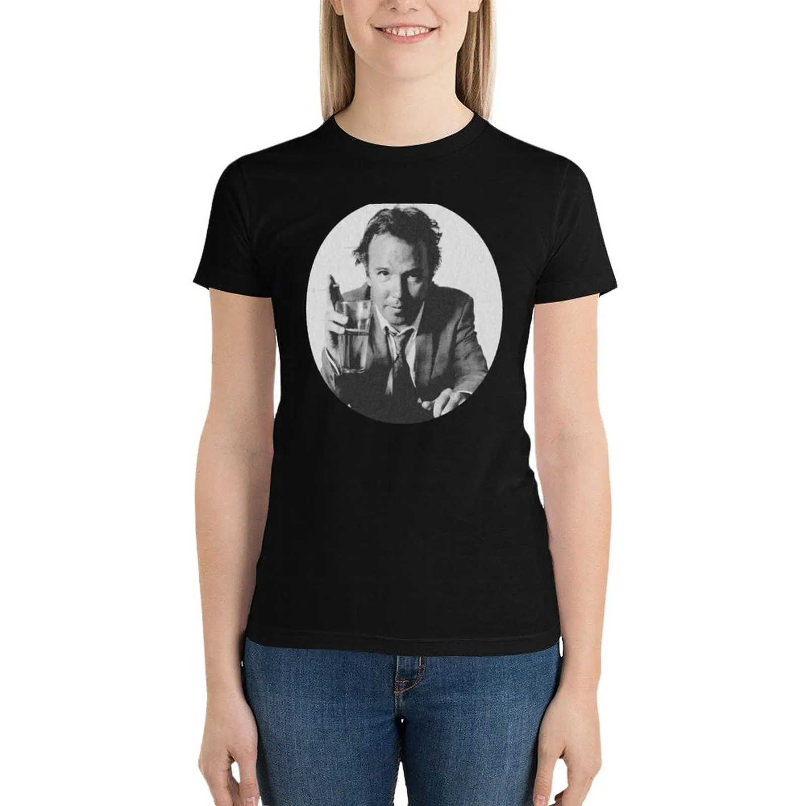 Женская футболка-топ в винтажном стиле