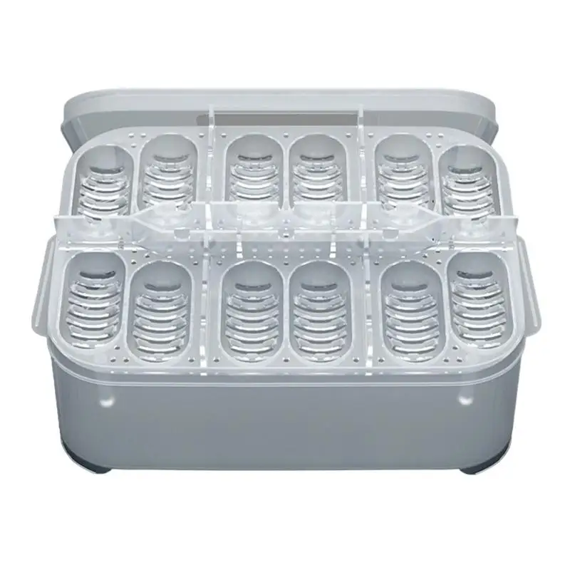 Яичный поднос для рептилий прозрачный инкубатор с 12 ячейками инкубации