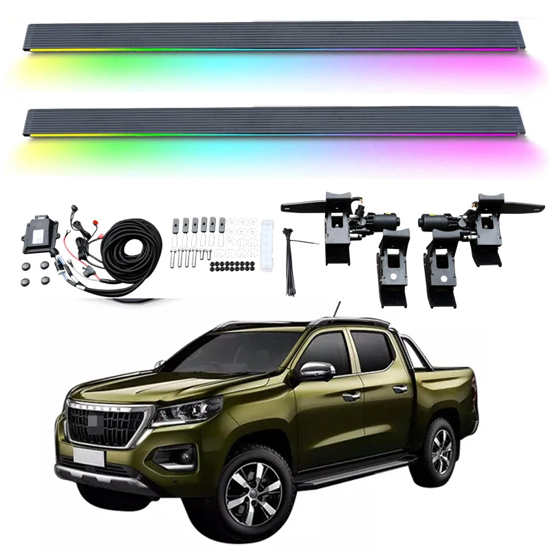 Автоматическая боковая подножка с электрическим питанием для Peugeot Landtrek 2020-2023