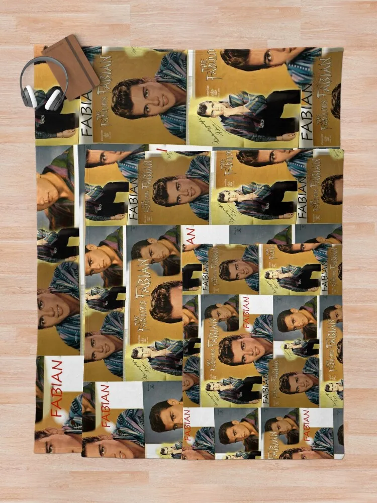 Fabian Teen Pop The Fabulous 1959 Rock &amp Roll одеяло Idol забавный подарок декоративные одеяла для