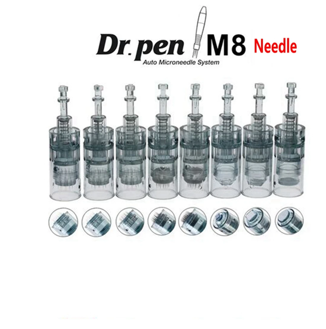

10/30/50 шт., сменный картридж с байонетным разъемом для Dr.pen M8, микро-игла 11 Pin/36 Pin/5D Nano Micro Skin Needling Tip Derma Stamp