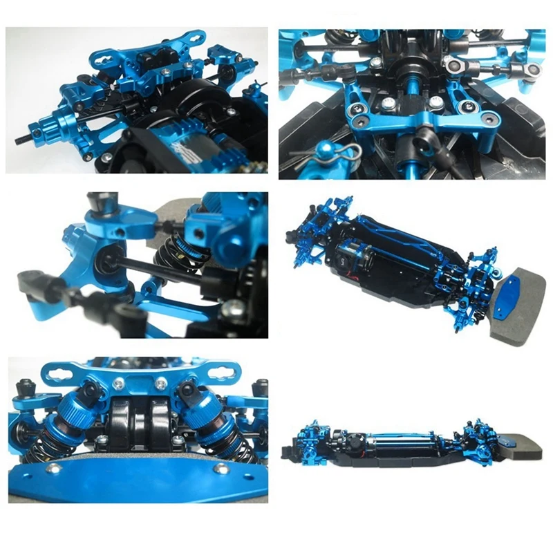 Фотодетали для автомобилей Tamiya TT02 металлическое моторное крепление 1/10 RC