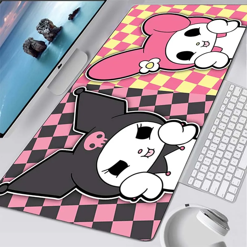 

Aksesori Game Tokoh Kartun Imut Pods Mysz Kuromies Alas Mouse Gamer Tappetino Mouse L Mausepad Tappetino Mouse 900X400 Mousepad