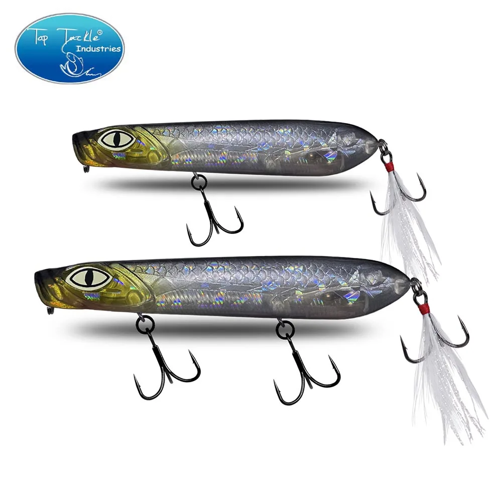 

CF Lure Floating Pencil Fishing Lure Bait Bass 80mm 100mm Hard Bait Topwater Trolling Popper Lures Pike Jerkbait Tackle