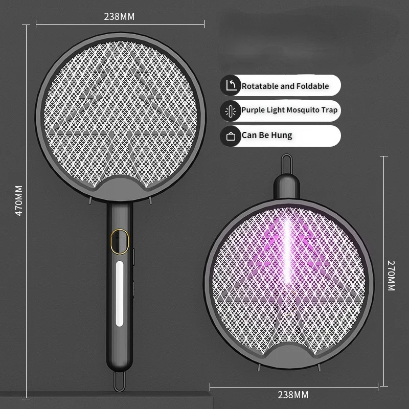 

Складная USB-ловушка для комаров, два в одном