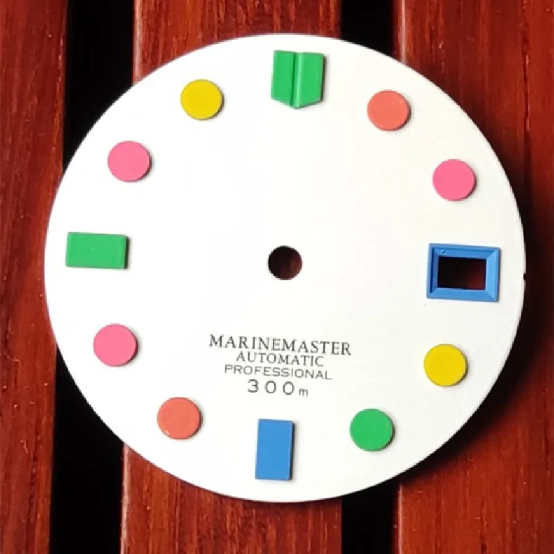 28.5mm watch dial White dial for NH35A/NH36 movement Watch Accessories watch dial