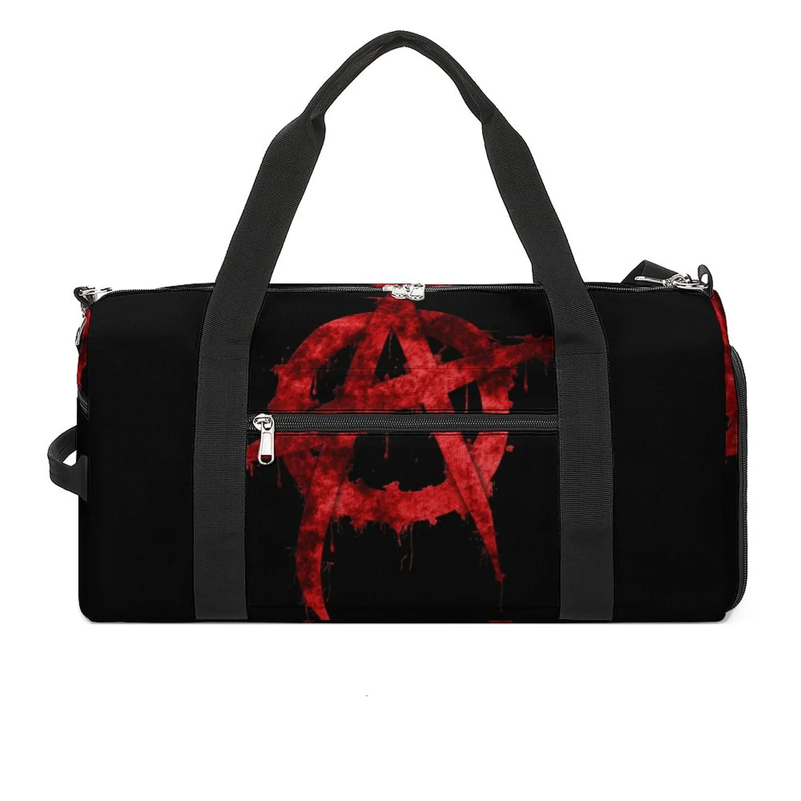 

Gym Bag Anarchy Mens Sports Bag Gym Accessories Anarchy Men's Waterproof Custom Handbag Vintage Training Fitness Bag