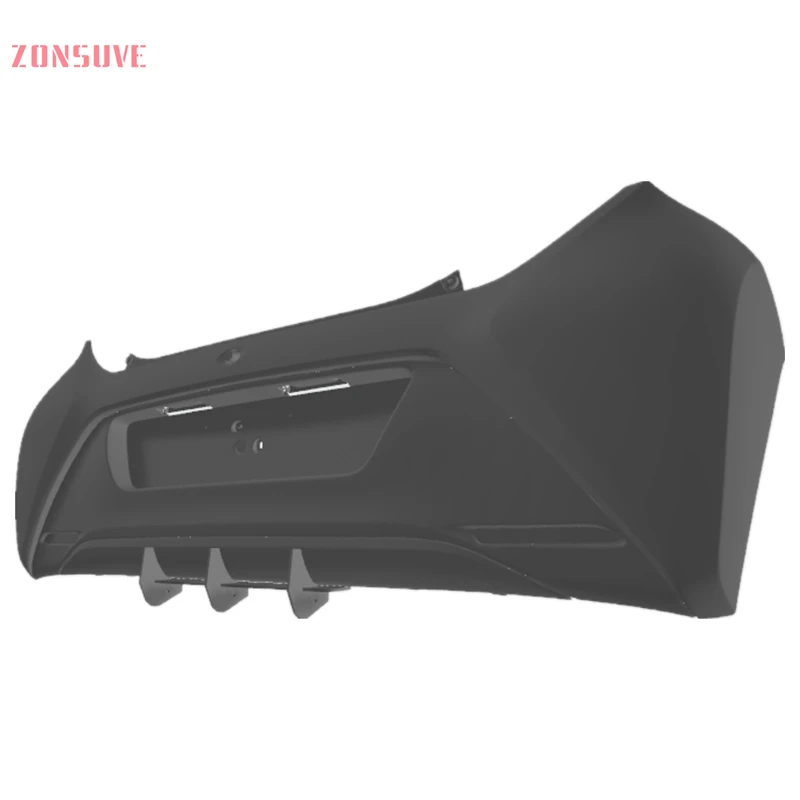 Для Toyota Aygo 2014-2019 год задний диффузор бампер спойлер сплиттер комплект кузова