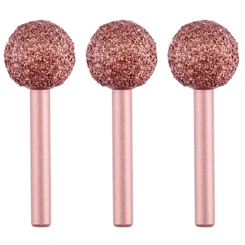 

BEST3X Car Tire Repair Grinding Head Coarse Grit Buffing Wheel With Linking Rod Tire Repair Tools 22Mm Ball With Round Rod