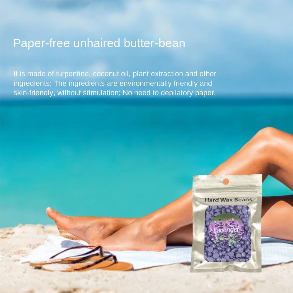 Воск в гранулах для мужчин и женщин твердый воск депиляции без полосок зоны