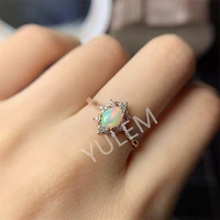 yulem sterling silver rings opal rings for women australia jewelry wedding rings for couples luxury rose gold party 46mm