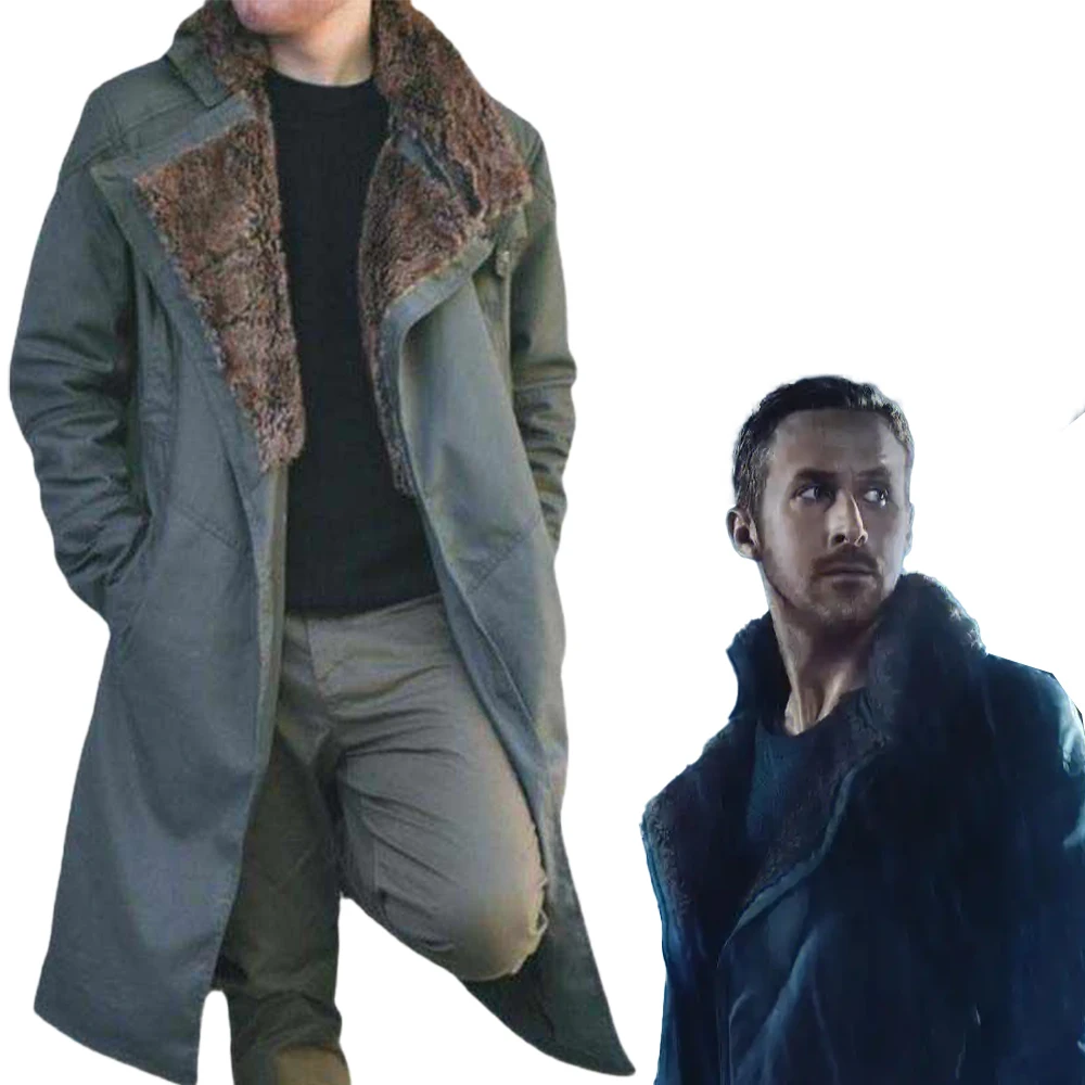 Аниме TV Rick Deckard Cospaly K Длинная ветровка Blade Runner Костюмы для косплея Пальто Хэллоуин