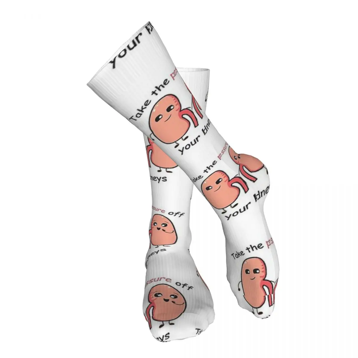 

Kidneys Adult Stockings Moisture absorbent Suitable For Sports Thigh High Socks All Seasons