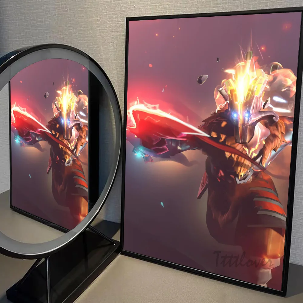 Игра D-Dota 2 постер настенное искусство домашний декор комнаты цифровая живопись