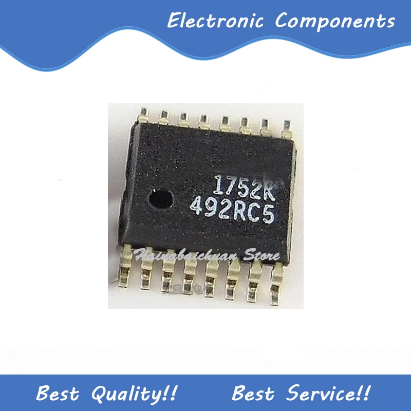 

10 Pcs/Lot PCM1752KDBQR PCM1752K SSOP16 New and Original In Stock