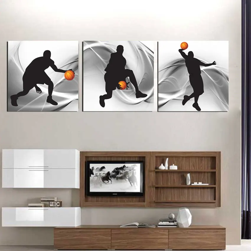 3 шт. плакаты на холсте для мальчиков в современном стиле