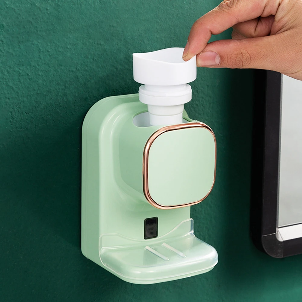 

Wall-Mounted Toothpaste Dispenser Smart Toothpaste Dispenser with Sensor Removable Detachable Washroom Bathroom Accessories
