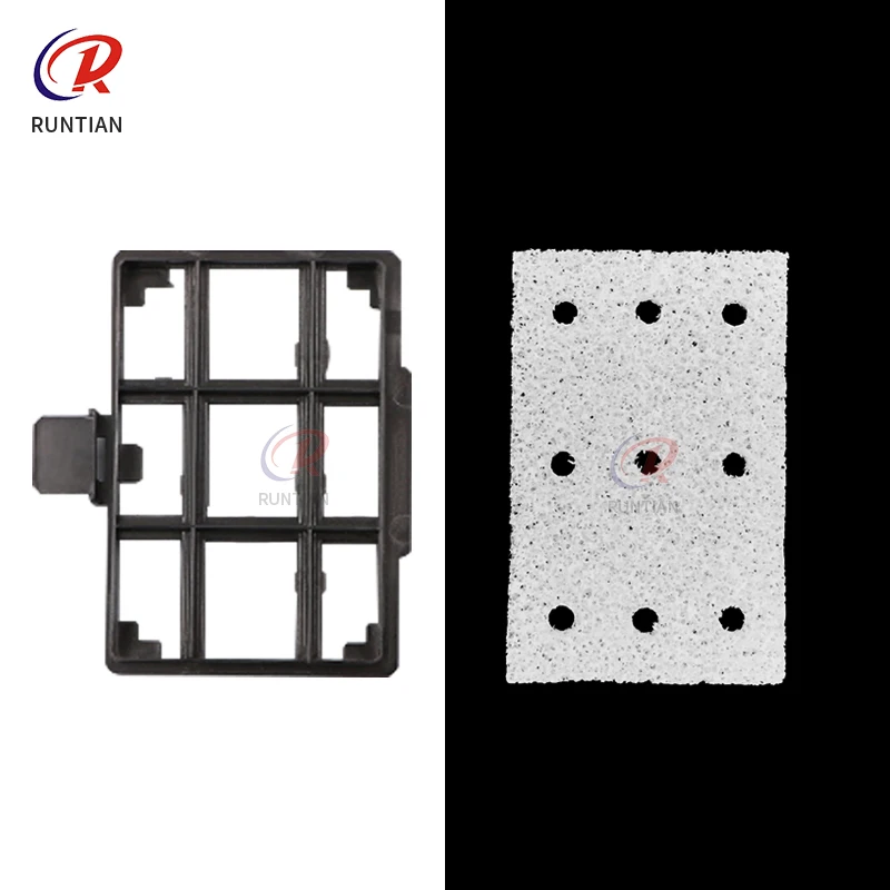 

2pcs Original Waste Ink Pad Spong for MutohVJ1604 1624 900C Capping Waste Sponge for Eco Solvent/Water Based Ink With bracket