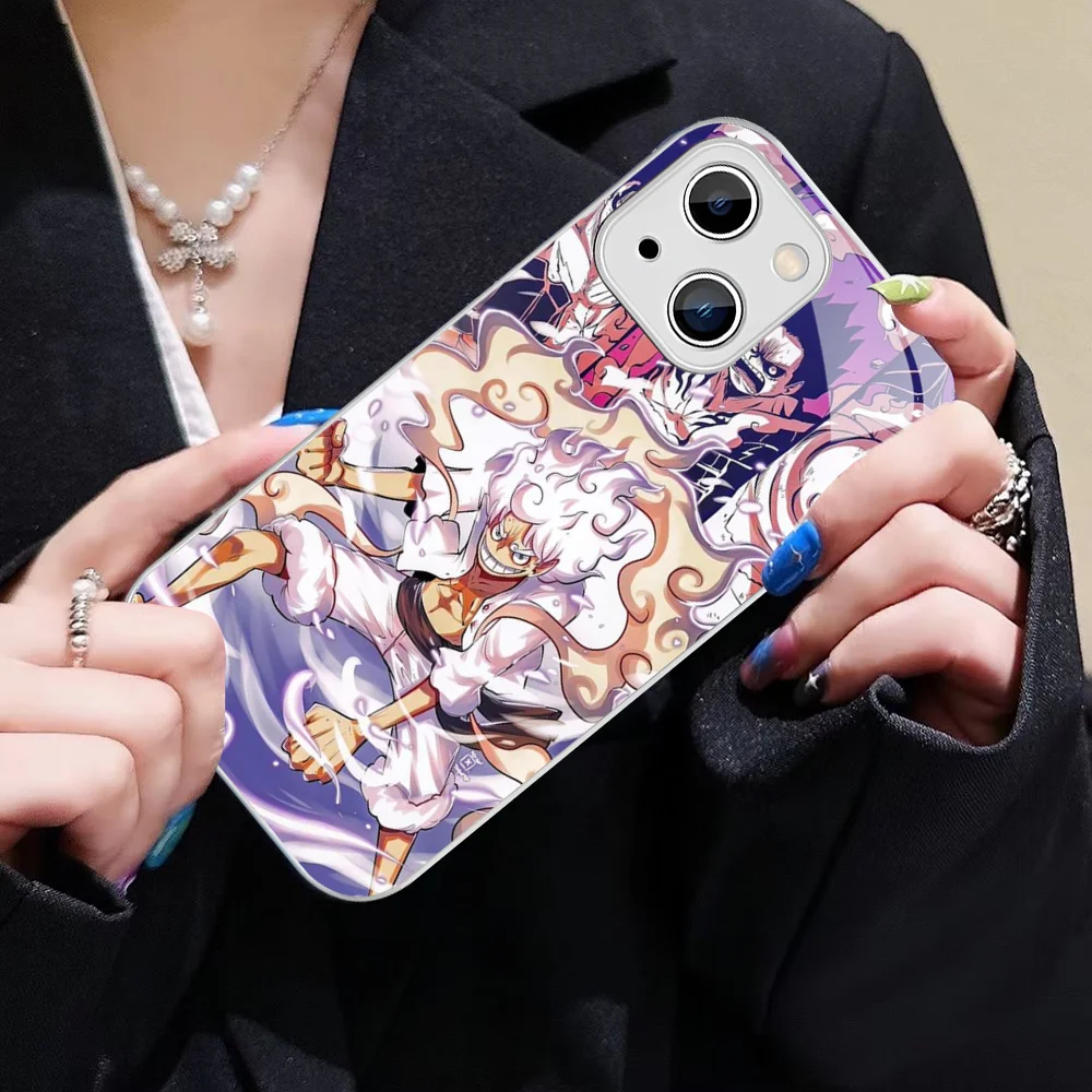 Чехол для телефона Luffys O-One с аниме P-piece iPhone 14 13 12 Mini 11 Pro XS Max X XR Plus чехол из