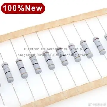 100 шт. 5% карбоновый пленочный резистор 2 Вт 330 Ом 220R 1 5 1K 3 K 4 7 10 22 47 51 68 100K