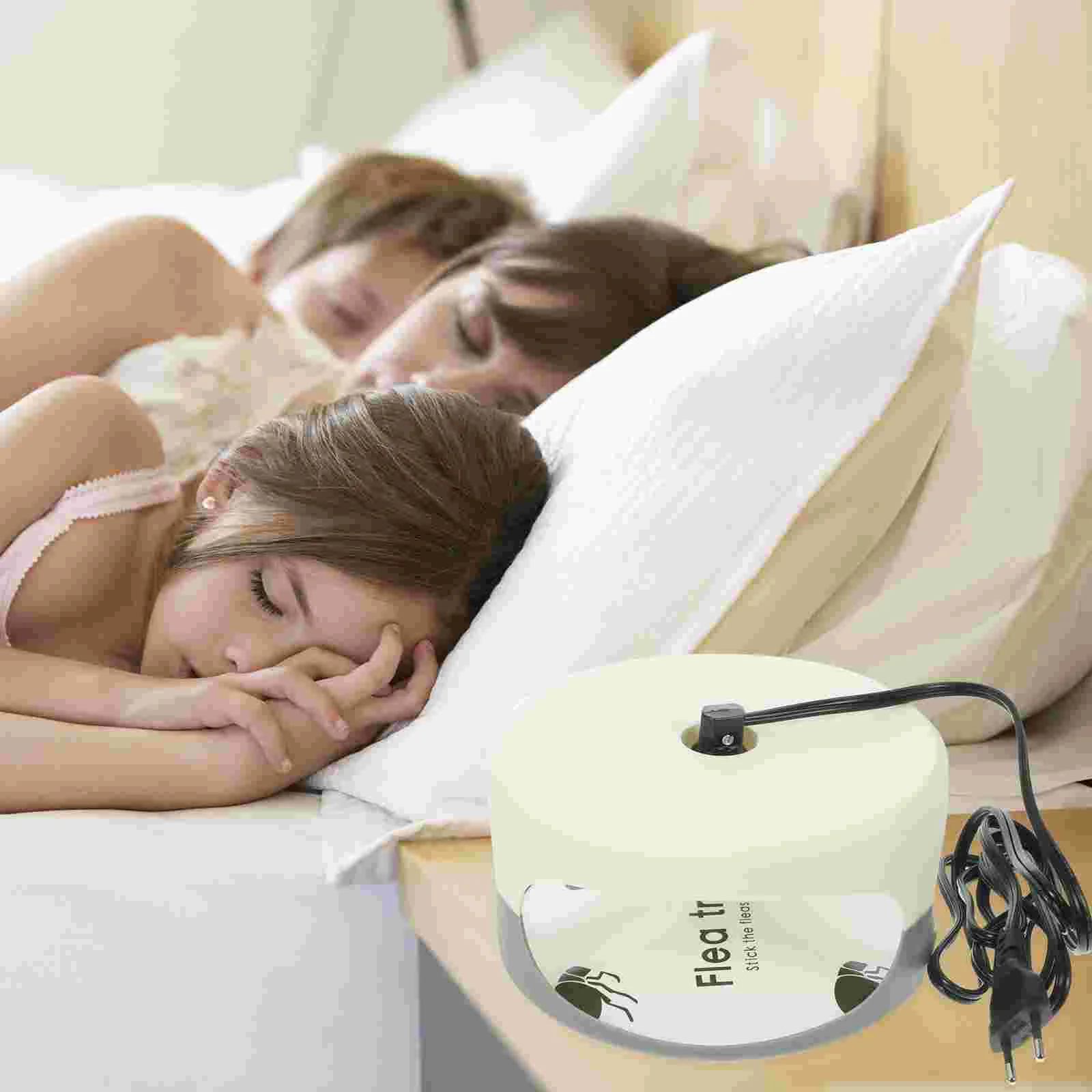 Ловушка от блох для использования в помещении с липкой подушечкой клей дисковая