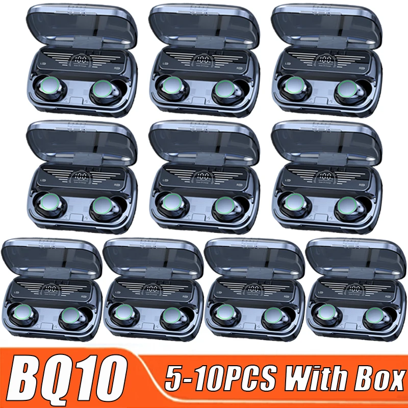 

Наушники Fone BQ10 TWS Bluetooth наушники 5/10 шт. наушники-вкладыши беспроводная гарнитура новые мужские спортивные женские стерео микрофон умный дисплей