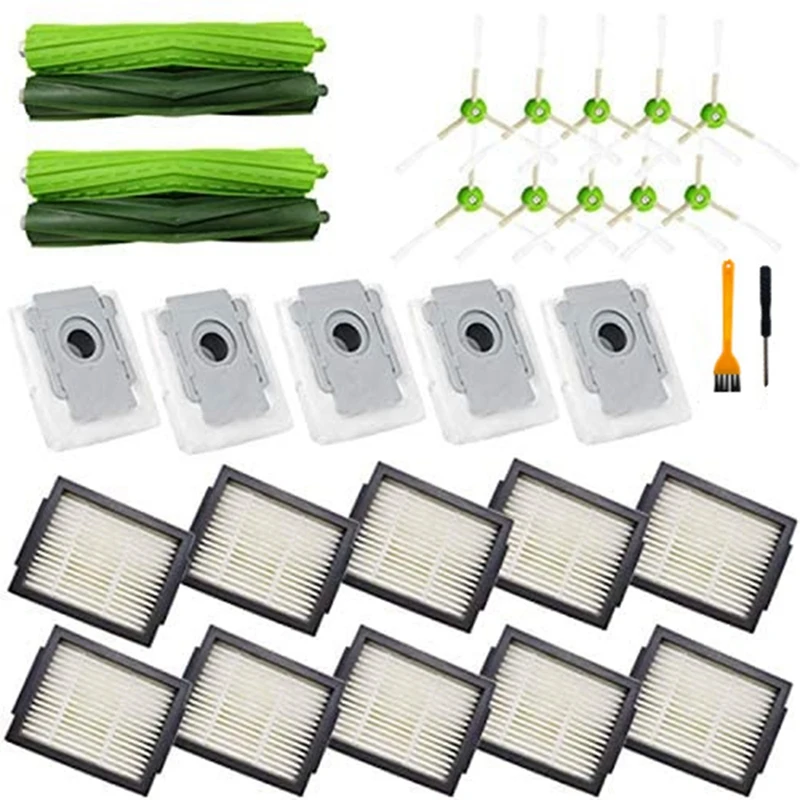 

Replacement Parts Kit Compatible With Irobot Roomba I4+ I7 I7+ I3+ I6+ I8+ J7+ Plus Vacuum