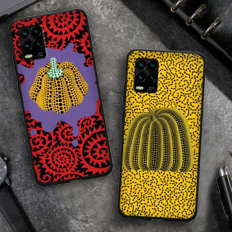 

Yayoi Kusama Pumpkin Art Phone Case For Xiaomi mi 10 11 9 8 lite pro MAX2 3 note3 mix2s 6 6plus 6X F1 Phone Covers