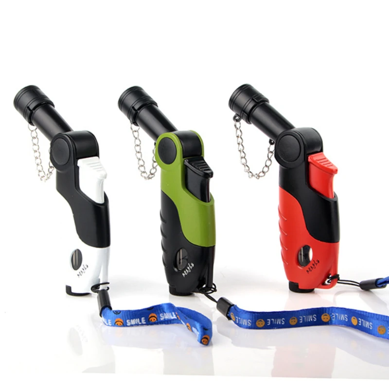 

Bendable Creative Small Spray Gun Welding Gun Direct Impact Lighter Cigarette Accessories