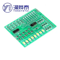 yyt 15 channel color light controller kit 1801 smd component welding practice board parts electronic production kit