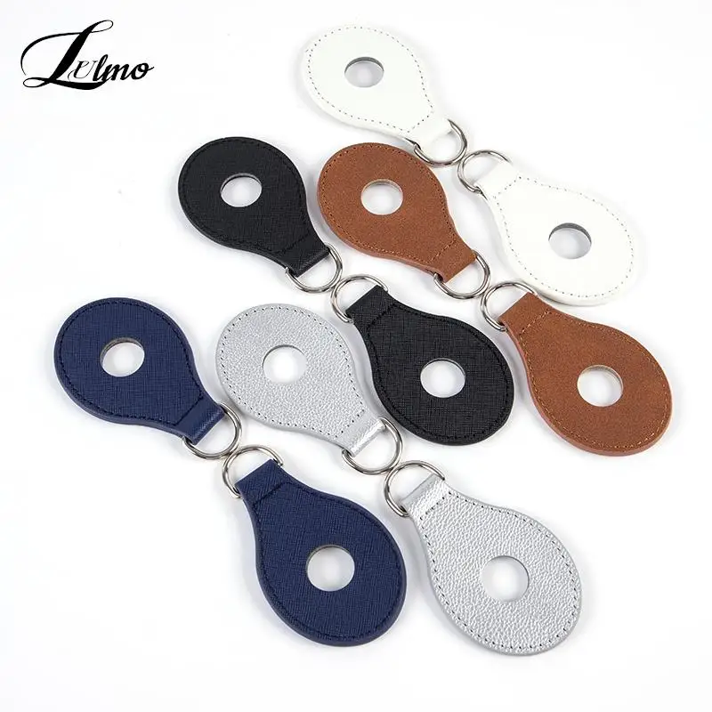 

1/2pcs PU Drop Shaped For Obag Leather Attachment With Holes Shoulder Strap For O Bag Handbag Women Bag