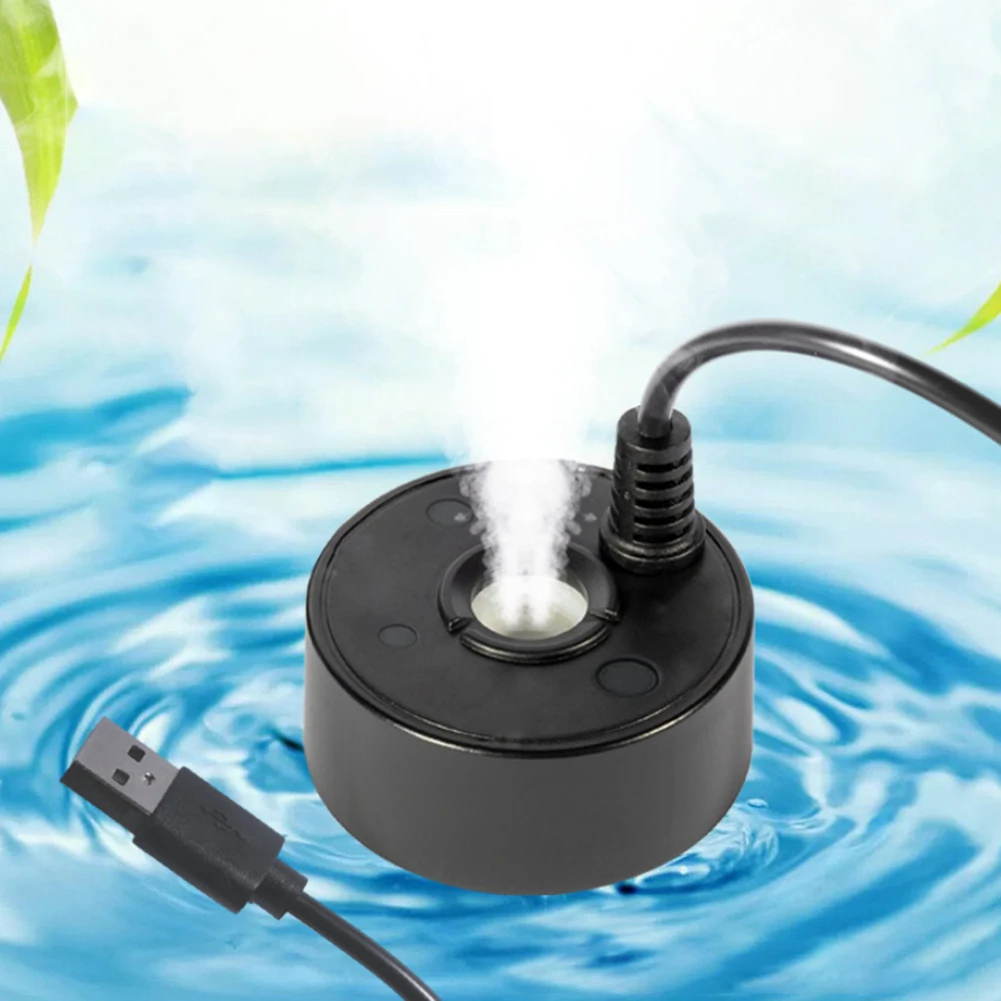 5 В USB фонтан тумана маленький рокарий водный аквариум ландшафтный