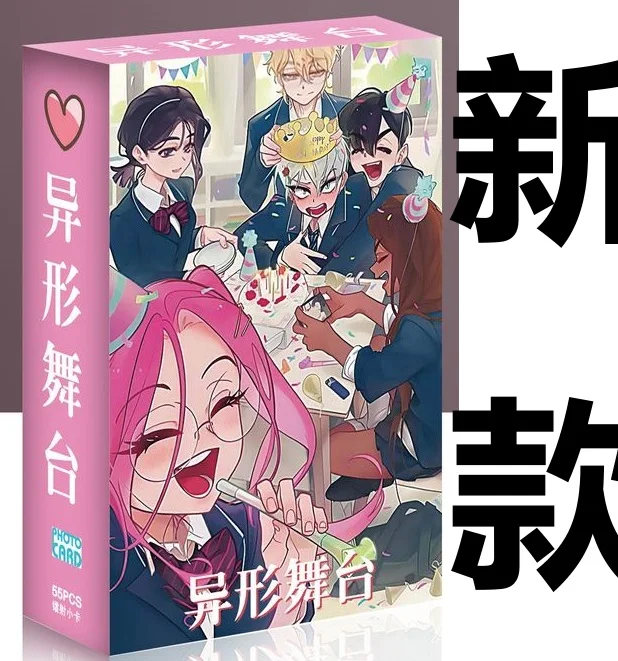 

Корейские аниме карты Alien Stage 55 шт.