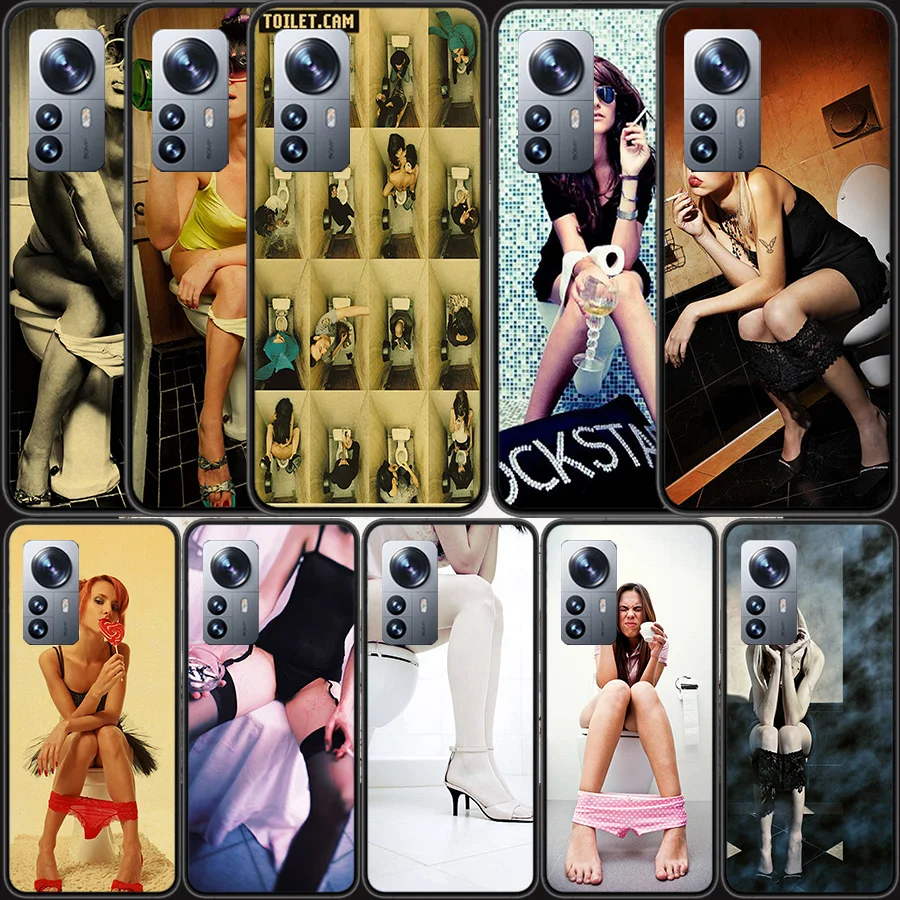 

Чехол для телефона с фотопостером унитаза для Xiaomi Poco X4 X3 NFC M4 Pro 5G GT M2 M3 Mi Note 10 Lite F3 F2 F1 A1 A2 A3 CC9E Capa Coq