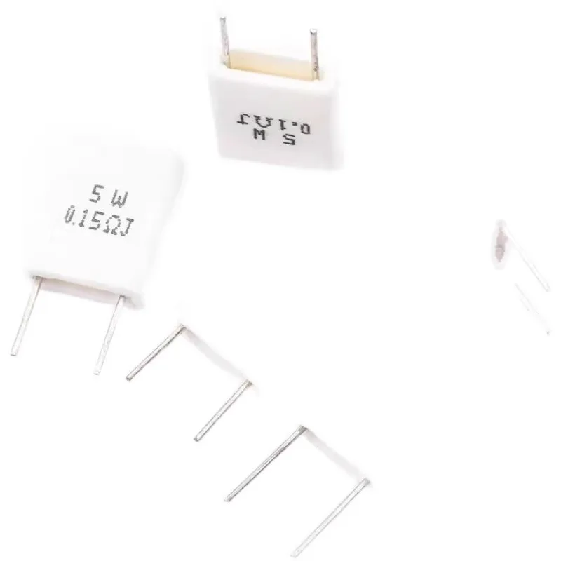 

BPR56 Non-inductive cement resistance 5W 0.1R 0.15R 0.22R 0.25R 0.33R vertical 10PCS