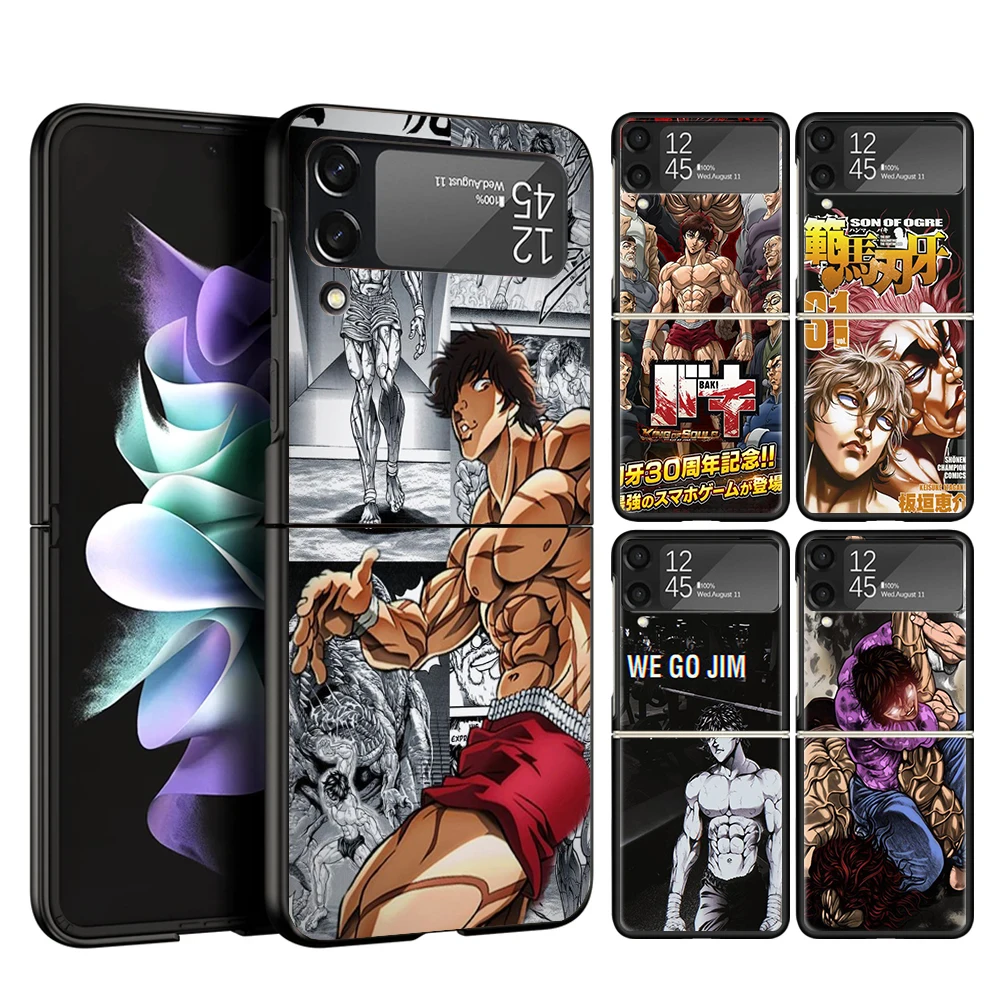 Оригинальный чехол Baki the Grappler в стиле аниме для телефона Samsung Galaxy Z Flip 6 5 4 3