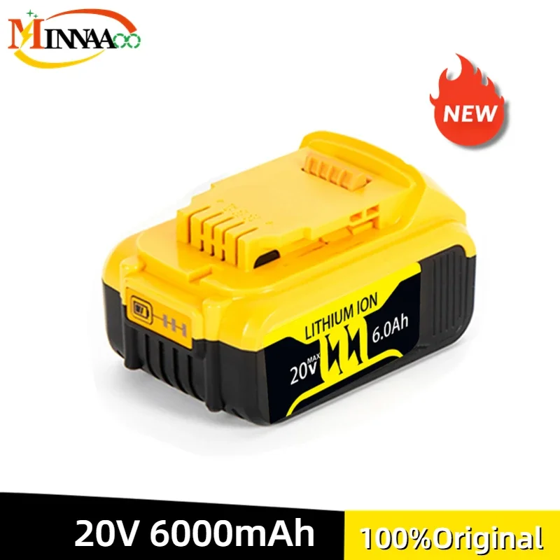 

2023 Upgrade for DeWalt 20V 6.0Ah 8.0Ah 12.0Ah DCB200 Replacement Li-Ion Battery, MAX DCB205 DCB201 DCB203 Power Tool Battery
