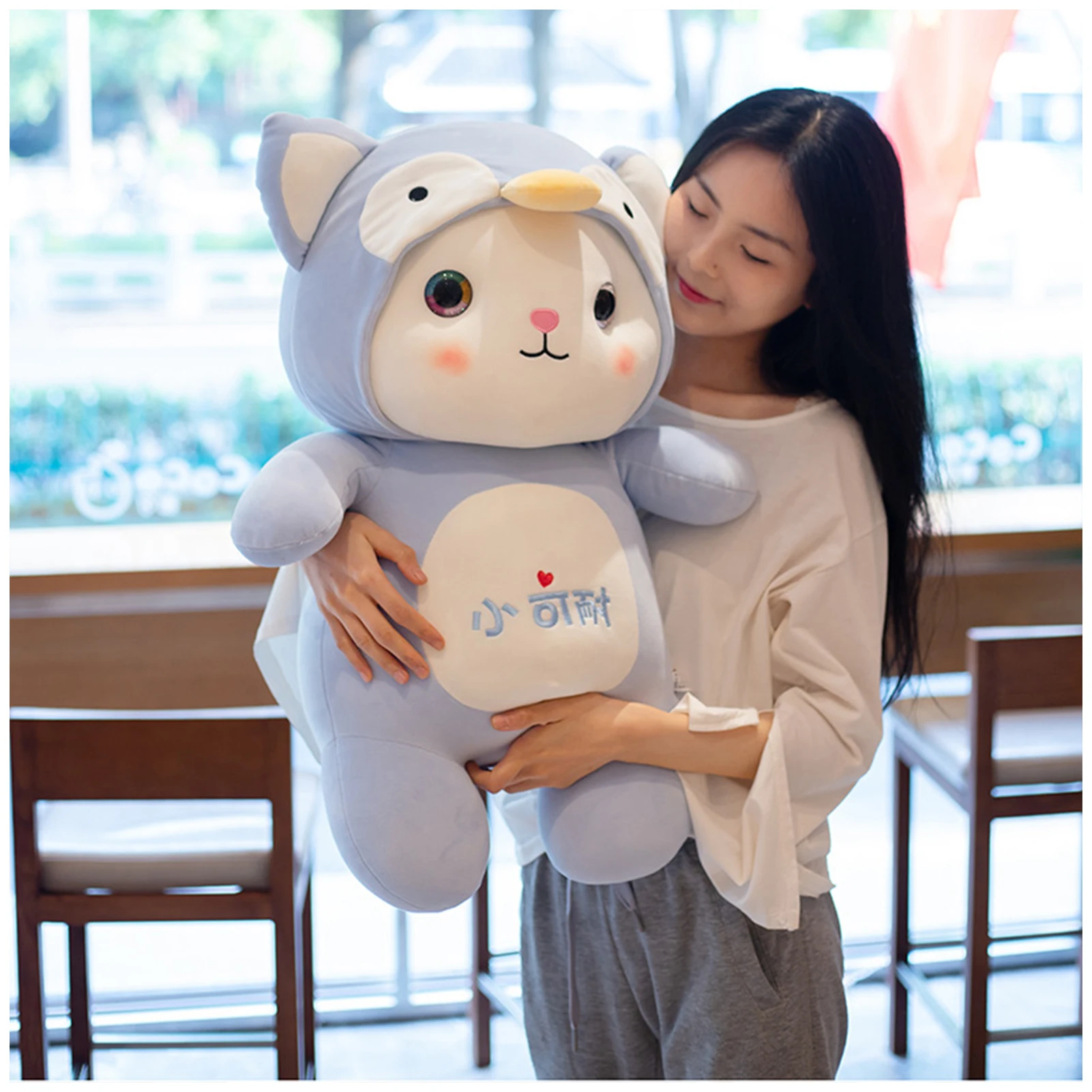 

Плюшевая игрушка в виде кошки, 35 см