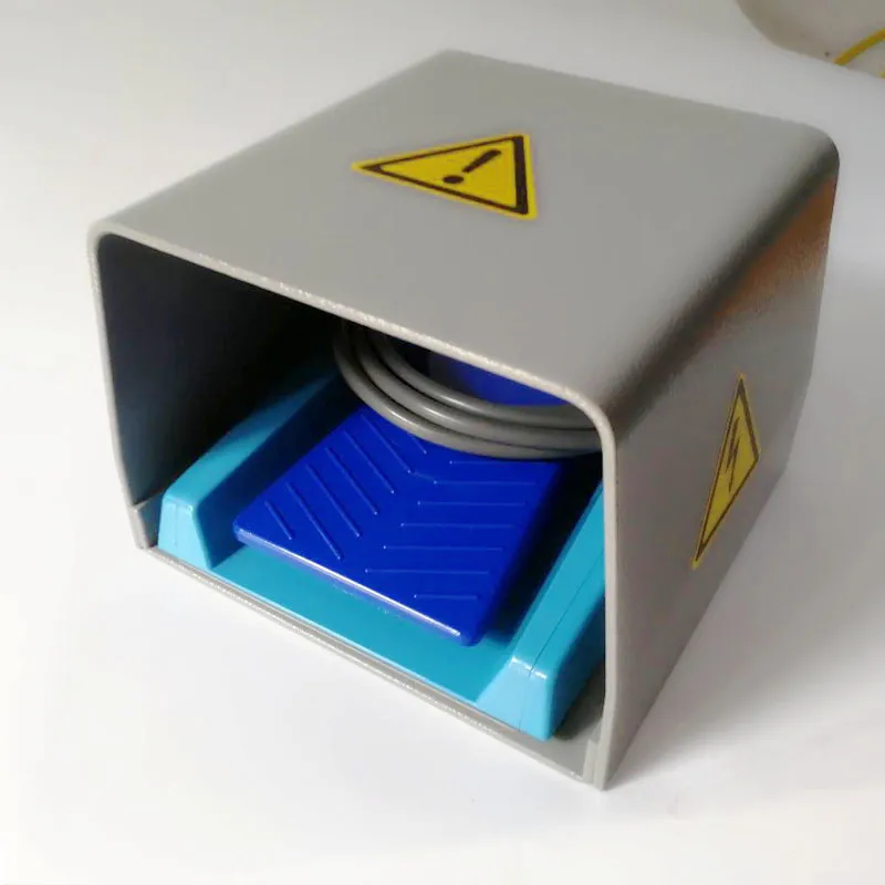 Ножной переключатель с защитной коробкой из алюминиевого сплава HRF-M5 защитным