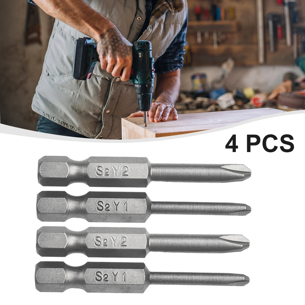 

Magnetic Screwdriver Screwdriver Bits 50mm Magnetic Manual Electric Screwdriver Silver Y1 For Manual Screwdriver Drill
