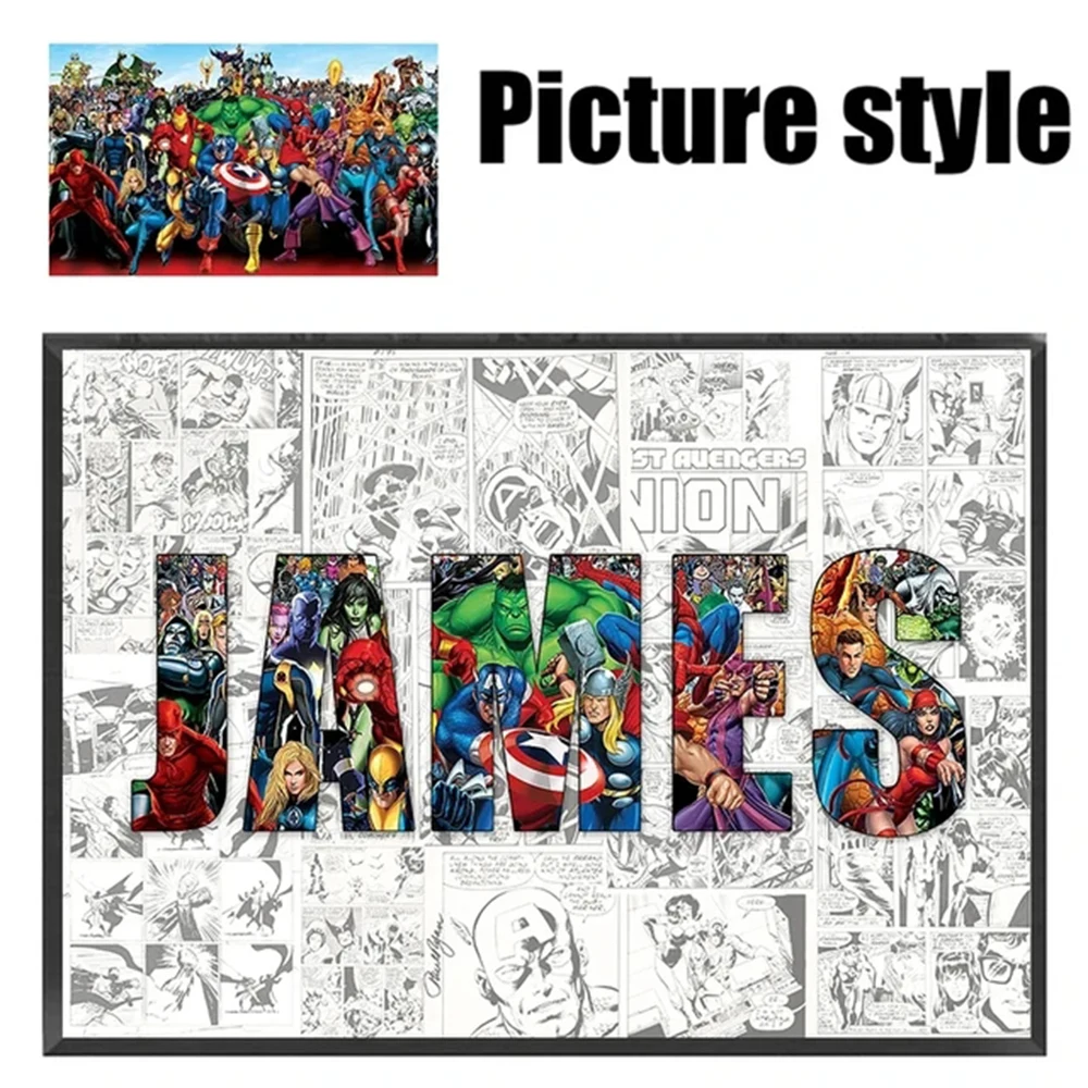 

Персонализированный фильм Мститель на холсте MINISO