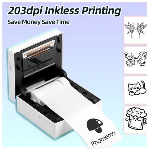 Phomemo M02 Черно-белый Термопринтер