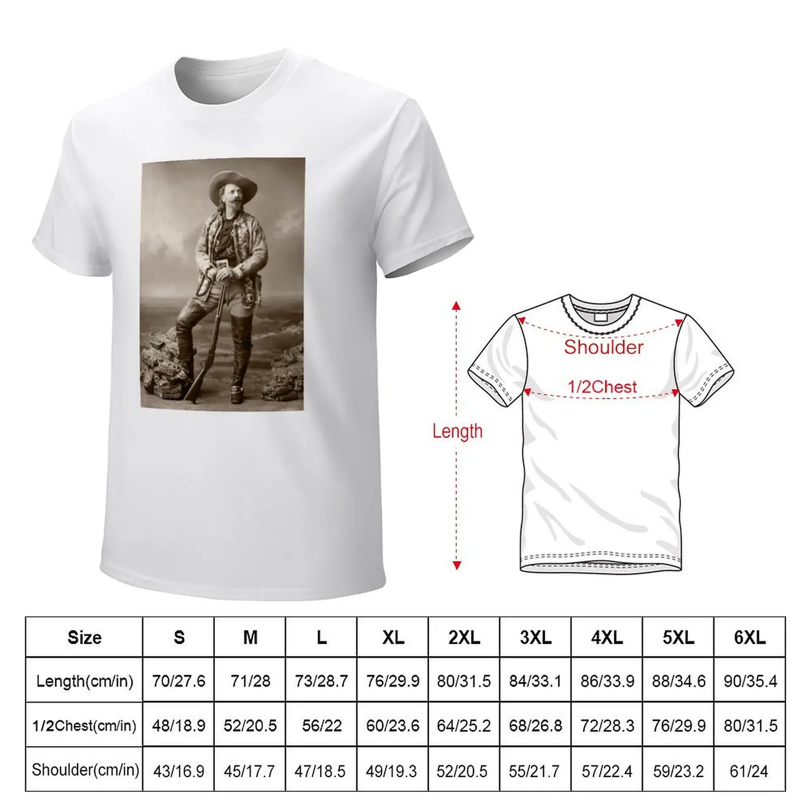 Buffalo Bill Cody c. 1880 T-Shirt Louboutins funny shirt cotton plus sizes Luxury man luxury clothes men (art.: 3920cc19e8a07) - 3920cc19e8a07