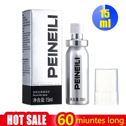 Peineili Секс спрей для задержки для мужчин эрекционный крем для мужского внешнего использования преждевременная эякуляция продлевает 60 минут...