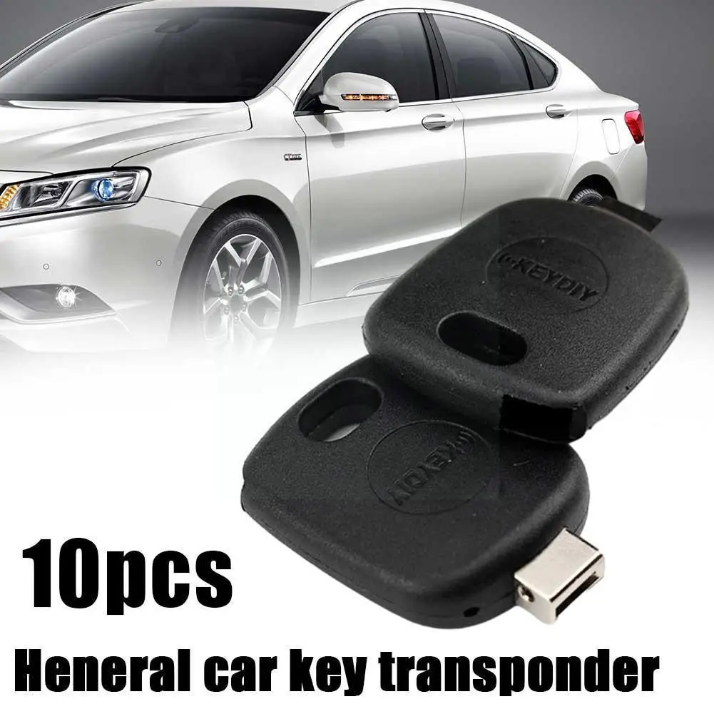 

Universal 10 Pcs Car Transponder With Chip Holder For Kd/vvdi Car Blade Car Fob Multi-function B5x3