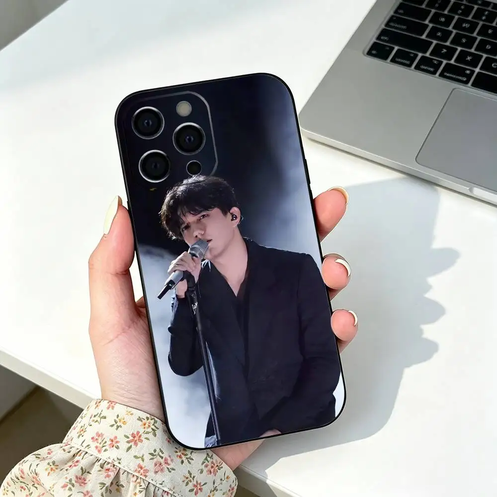Фото Чехол для телефона D-Dimash Kudaibergen Singer для iPhone 17, 16, 15, 14, 13, 12, 11 Pro Max, 16 Plus, XS, мягкий черный чехол №5