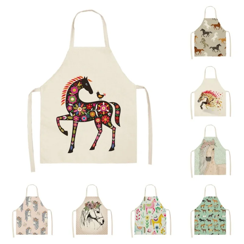 

фартук для парикмахера накидка для стрижки Лидер продаж, новый домашний льняной кухонный фартук для приготовления пищи и барбекю, современ...