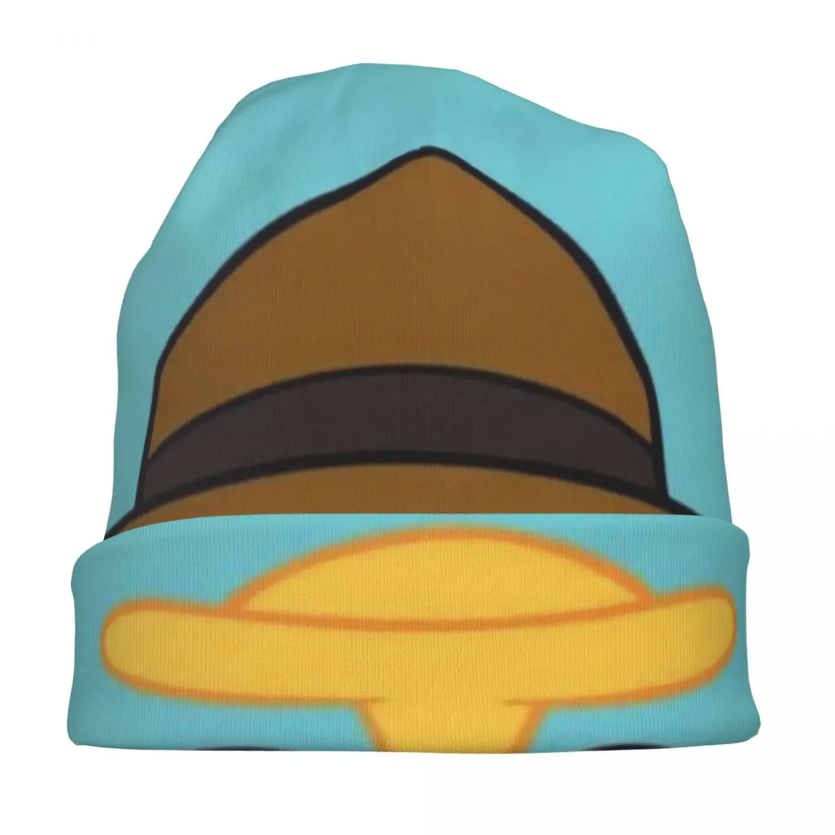 Perry The Platypus теплая вязаная шапка модная шапка-капот осень-зима уличные шапки для